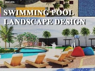 Swimming Pool Landscape Design, FLA Design Studio FLA Design Studio Vườn ao