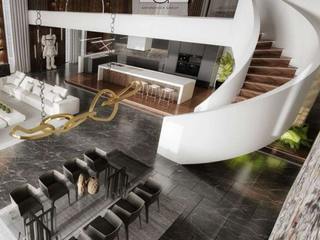 Elevating Modern Interiors with Premier Choice, Luxury Antonovich Design Luxury Antonovich Design Modern Living Room