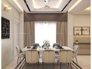 Dining Room Interiors, Monnaie Architects & Interiors Monnaie Architects & Interiors Comedores de estilo moderno