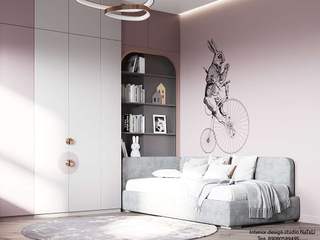 Дизайн интерьера комнаты для девочки подростка, Студия дизайна Натали Студия дизайна Натали Kinderzimmer Mädchen