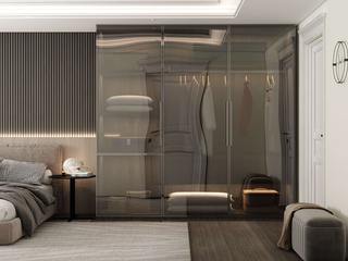 Ferhan bey_ Villa tasarımı, 50GR Mimarlık 50GR Mimarlık ห้องนอนใหญ่