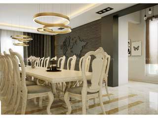 Dining Delights: Inspiring Interiors for Your Perfect Dining Room , Monnaie Architects & Interiors Monnaie Architects & Interiors モダンデザインの ダイニング