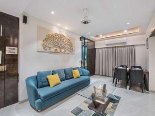 3BHK residence, CHIRAG MISTRY INTERIORS CHIRAG MISTRY INTERIORS Appartement