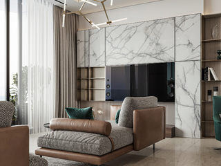 Elevate Your Space: Modern Apartment Interior Design & Furniture Solution , Luxury Antonovich Design Luxury Antonovich Design Modern Living Room