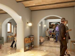 Il Progetto di Interior Design di "Arte dell'Abitare" in Molise - Residenze Roccapipirozzi, ARTE DELL'ABITARE ARTE DELL'ABITARE شقة
