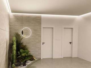 Lampe Flur Decke - So beleuchtest du deinen Flur, Skapetze Lichtmacher Skapetze Lichtmacher Modern corridor, hallway & stairs