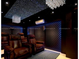 Home Theater Interiors, Monnaie Architects & Interiors Monnaie Architects & Interiors 다른 방