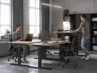 EA20251017-24040 Press profile homify Study/office Furniture, Office chair, Chair, Computer desk, Desk, Computer monitor, Writing desk, Peripheral, Armrest, Office Equipment