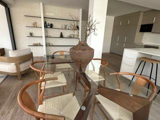 Apartamento Costa Cabral - Porto Melom Cool Scandinavian style dining room