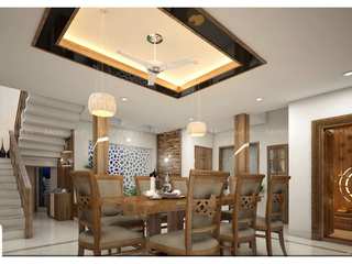 Explore Our Dining Room Interiors!, Monnaie Architects & Interiors Monnaie Architects & Interiors モダンデザインの ダイニング