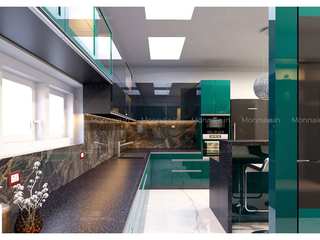Your Dream Kitchen Awaits , Monnaie Architects & Interiors Monnaie Architects & Interiors Küchenzeile