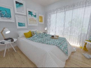Projeto Decoração | Apartamento T2 | Quarteira, Algarve, Acontece Design Solutions Acontece Design Solutions Appartement