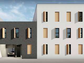 Montsec Project - 08023 Architects, 08023 Architects 08023 Architects Multi-Family house Wood Wood effect