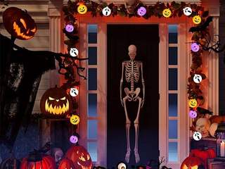 Guirnalda de luces LED para Halloween, Raymundo Avalos Robles Raymundo Avalos Robles Mais espaços