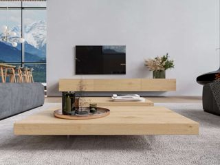 Große Villa in den Alpen mit Qualitäts-Designer Möbeln, Livarea Livarea Phòng khách phong cách tối giản
