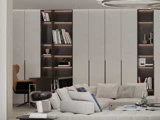Urban Elegance: Modern Apartment Interior Design , Luxury Antonovich Design Luxury Antonovich Design Apartment