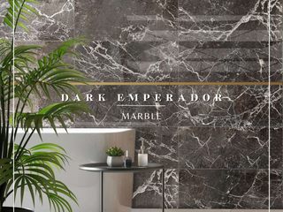 Dark Emperador Marble, Fade Marble & Travertine Fade Marble & Travertine Paredes y pisos modernos