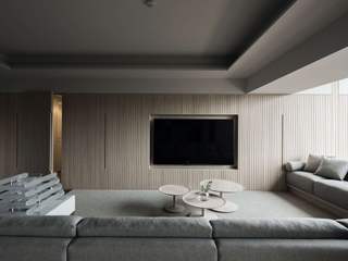 南青山の家, Buttondesign Buttondesign 现代客厅設計點子、靈感 & 圖片