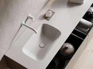Waschtisch Yara mit Corian Beckenmulden , SPA Ambiente SPA Ambiente Modern bathroom