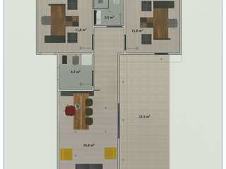 Moodilev's Modular Prefabricated Office Project, Moodilev İnşaat Çelik Yapı Mimarlık Mühendislik Ltd. Şti. Moodilev İnşaat Çelik Yapı Mimarlık Mühendislik Ltd. Şti. Prefabrik ev