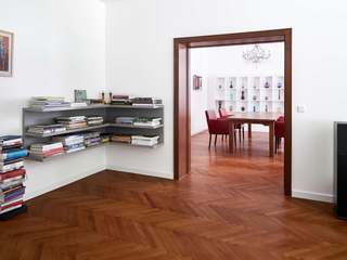 Regal Ulrich Weinkath Modern Study Room and Home Office Bookcase, Shelving, Flooring, Furniture, Wood, Interior design, Wood flooring, Floor, Shelf, Home
