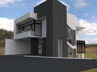Residencia Partagas en Lomas de Montecristo, MOnterrey Nuevo Leon Mexico., rr arquitectura rr arquitectura Single family home