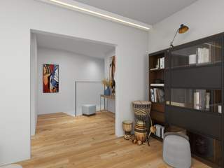 Moradia Origens - Inspirada em Viagens, Host Designers - Hospitality Design Host Designers - Hospitality Design Modern Living Room