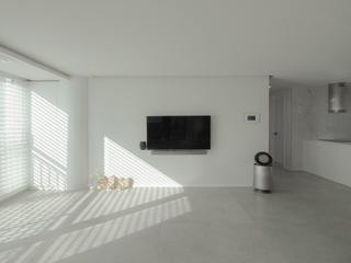 동탄인테리어 시범한빛마을 33평 삼부르네상스 아파트인테리어 by.n디자인인테리어 , N디자인 인테리어 N디자인 인테리어 Modern Living Room