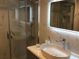 Banyo , Yeşil Aks Mimarlık Yeşil Aks Mimarlık Modern Banyo