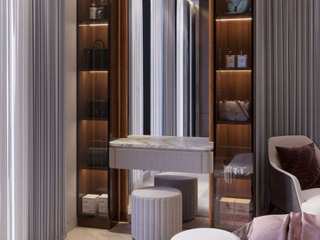 Project Description: Indulge in Opulence – Luxury Bedroom Haven, Luxury Antonovich Design Luxury Antonovich Design Master bedroom