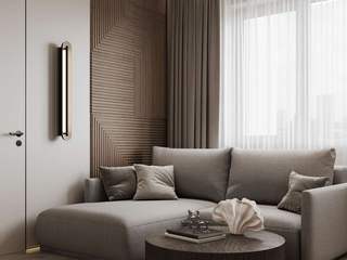 Apartament for two, DS Fresco DS Fresco Salones minimalistas