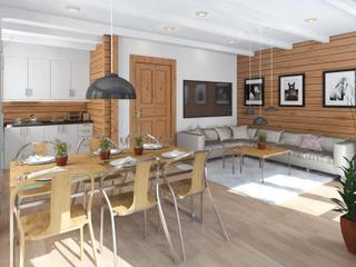 Das Thule Wohnhaus „Foss“: Ihr perfektes Holzhaus zum Wohlfühlen ab 89qm, THULE Blockhaus GmbH - Ihr Fertigbausatz für ein Holzhaus THULE Blockhaus GmbH - Ihr Fertigbausatz für ein Holzhaus Log cabin