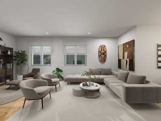 Moradia Origens - Inspirada em Viagens, Host Designers - Hospitality Design Host Designers - Hospitality Design Modern Living Room