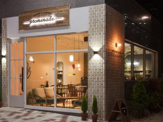 프롬나드 –전주 카페 인테리어, 디자인투플라이 디자인투플라이 Espacios comerciales