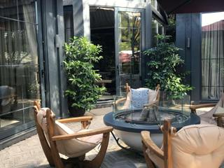 EA20250908-23958 Press profile homify Balcony Wood, Furniture, Chair, Outdoor furniture, Flowerpot, Outdoor Table, Houseplant, Shade, Patio, Coffee table