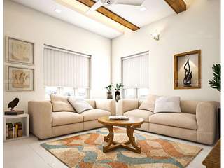 Living room Interior Design, Monnaie Architects & Interiors Monnaie Architects & Interiors Salas de estilo moderno