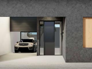 Montsec Project - 08023 Architects, 08023 Architects 08023 Architects Garage Doors Black