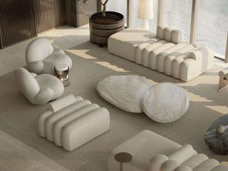 Futuristic Interior Design Implementation, Luxury Antonovich Design Luxury Antonovich Design Modern Living Room