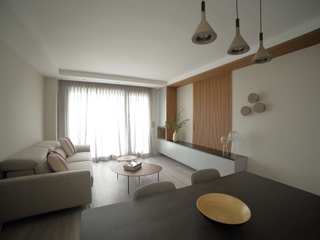 Luz, texturas y funcionalidad, MEXID INTERIORISMO MEXID INTERIORISMO شقة