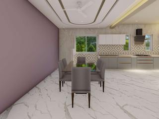 Residential Interiors @ Sangli, Cfolios Design And Construction Solutions Pvt Ltd Cfolios Design And Construction Solutions Pvt Ltd Bungalows