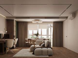 Нестандартная гостиная, DesignNika DesignNika Salas de estilo minimalista