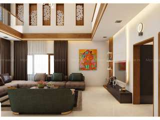 Designing Comfort: Our Living Room Evolution, Monnaie Architects & Interiors Monnaie Architects & Interiors モダンデザインの リビング