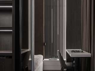 Квартира в КД Riviera , Dmitriy Khanin Dmitriy Khanin 现代客厅設計點子、靈感 & 圖片