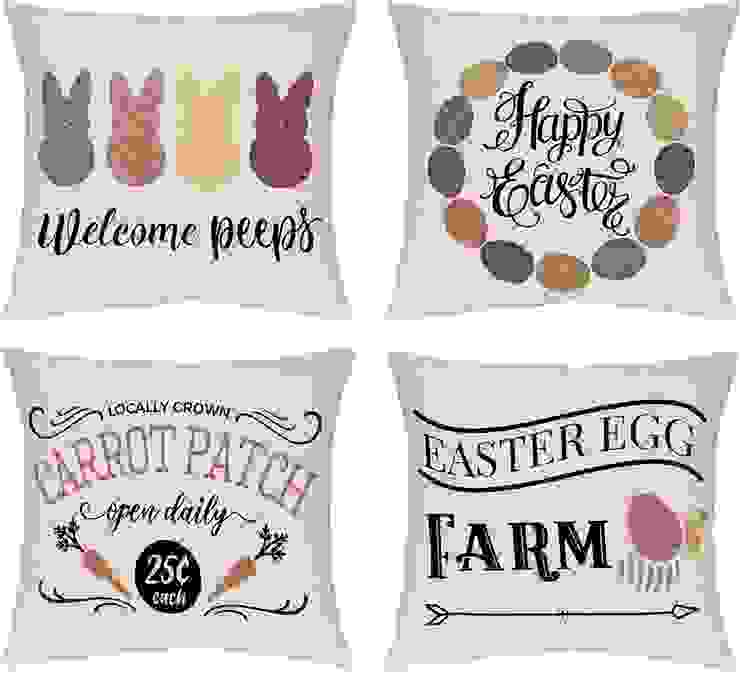 Easter pillows, Press profile homify Press profile homify Small bedroom