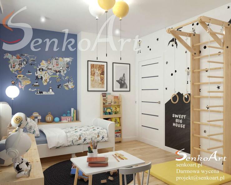 Pokój dla chłopca 4 lat Senkoart Design Pokój dla chłopca Niebieski pokój dla chłopca 4 lat,pokój dla chłopca,pokój chłopca,pokój dziecięcy,pokój dziecięcy dla chłopca,pokój chłopca 4 lat,boy room,boy room design,kids room,kids room design