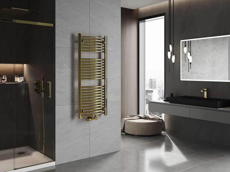 Co sprawdzić przy wyborze grzejnika łazienkowego? Press profile homify Minimalistyczna łazienka Budynek, Projektowanie wnętrz, Osprzęt, Drewno, Posadzka, Podłoga, Własność materialna, Prostokąt, Drzwi, Projekt motoryzacyjny